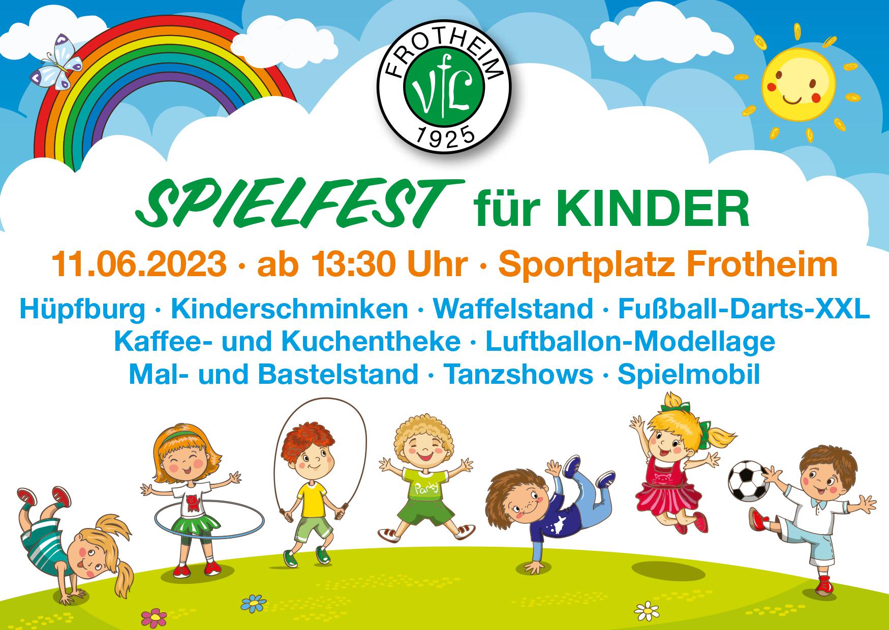 Flyer Kinderspielfest 2023 DIN A6